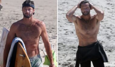 Rumored 'Bachelorette' Winner Doug Mason Strips Down in San Diego
