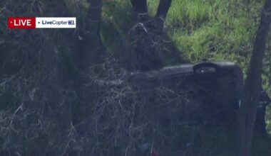 Infant, 3 others hurt in rollover crash off I-5 in Sacramento