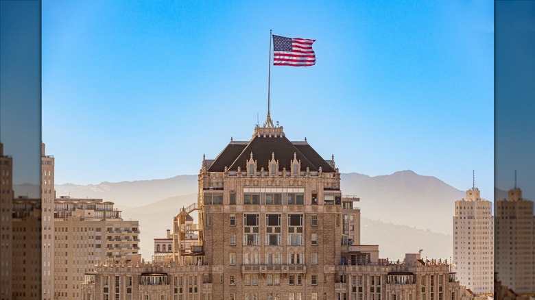 Top floors of InterContinental Mark Hopkins in San Francisco