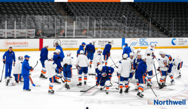PHOTOS: Islanders Morning Skate in Anaheim