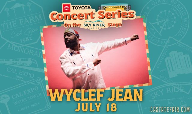 California State Fair Adds Wyclef Jean To 2026 Summer Lineup