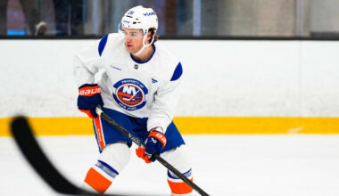 Isles Day-to-Day: Practice in Anaheim