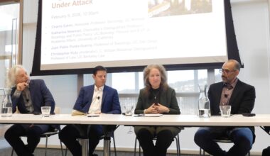 University of California provost and scholars discuss uncertain future for public universities at Social Science Matrix event