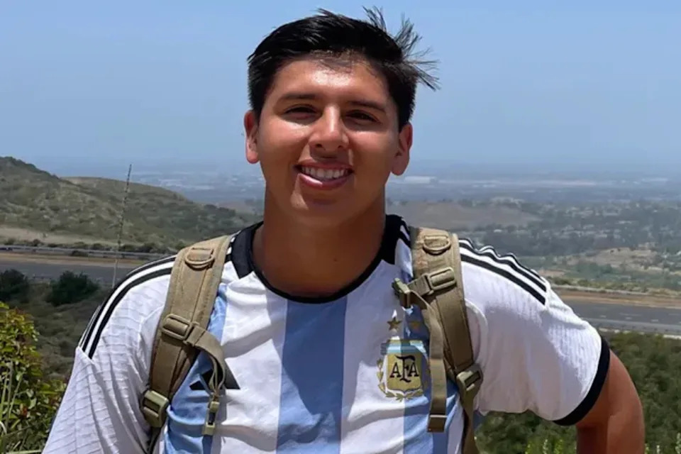 Julian Hernandez, 25, of Costa Mesa, California, died last week from a rattlesnake bite he suffered over a month earlier while mountain biking on a trail in Irvine (GoFundMe)