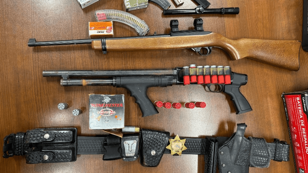 Two unregistered firearms were recovered during an investigation by the Fresno Police Department’s Organized Retail Theft (ORT) team. (Photo: FPD)