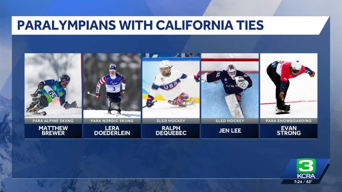 These California athletes are competing at the Milan Cortina Paralympics