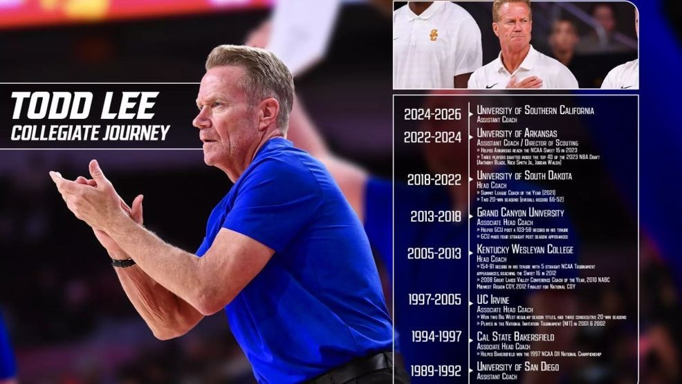 California State University, Bakersfield Athletics Department announced the new Head Coach for Men's Basketball as Todd Lee. PHOTO: CSUB