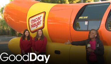 Oscar Mayer Wienermobile visits Good Day