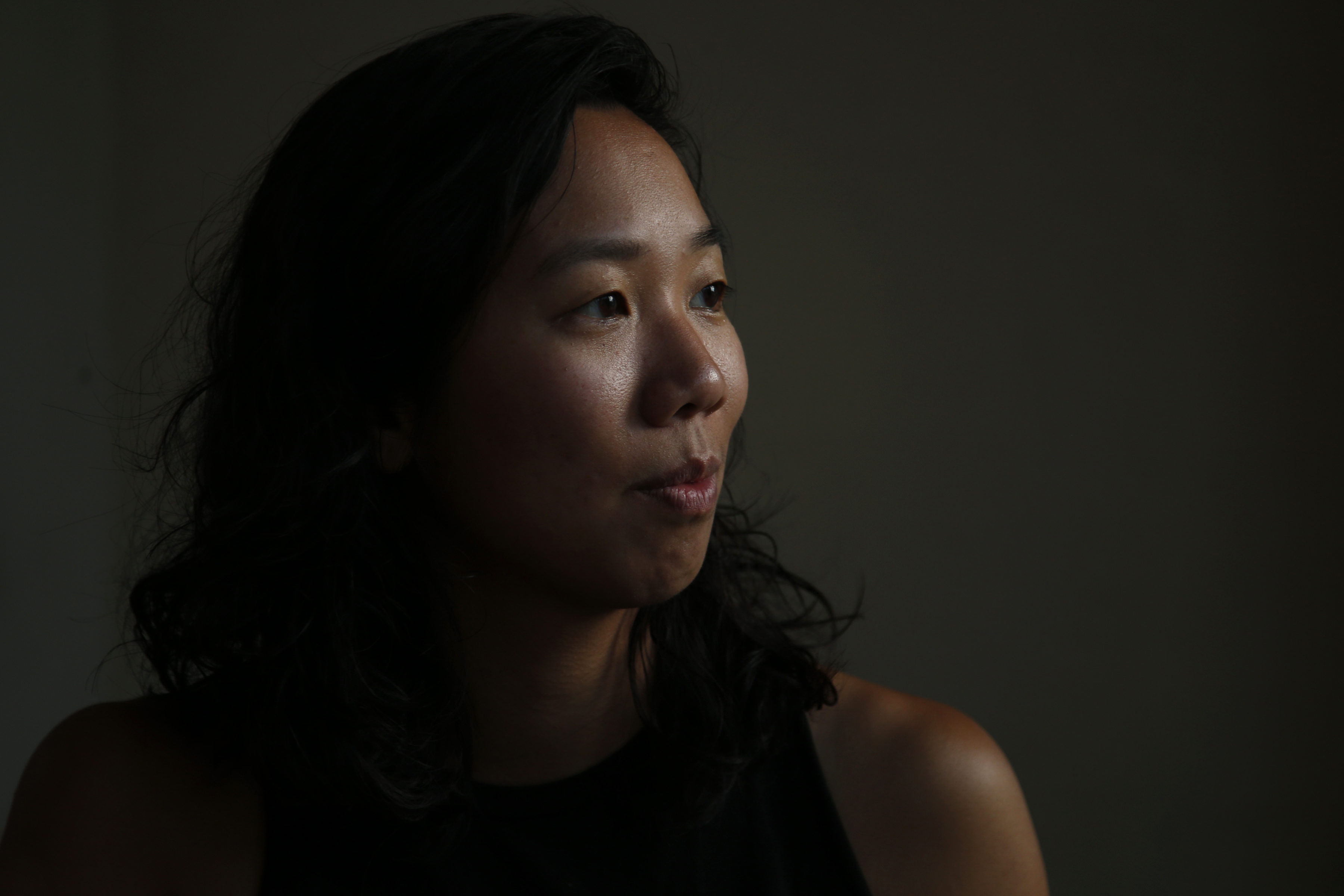 Carina Ho rehearses with the Axis Dance Company, Monday, October...