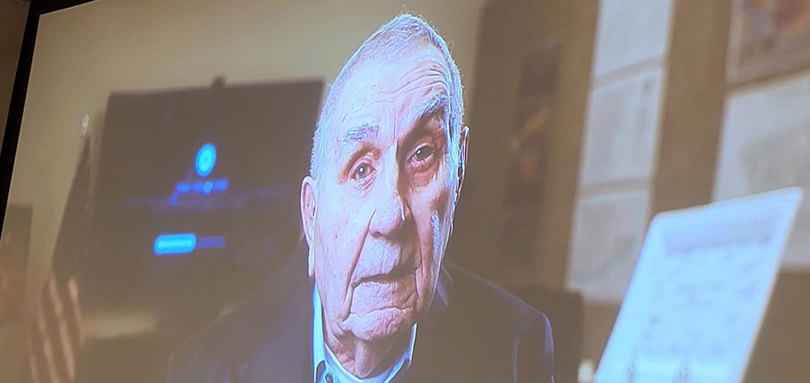 man in a video screen shot