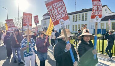 Twin Rivers teachers strike drags into fifth day as talks resume amid classroom disruption