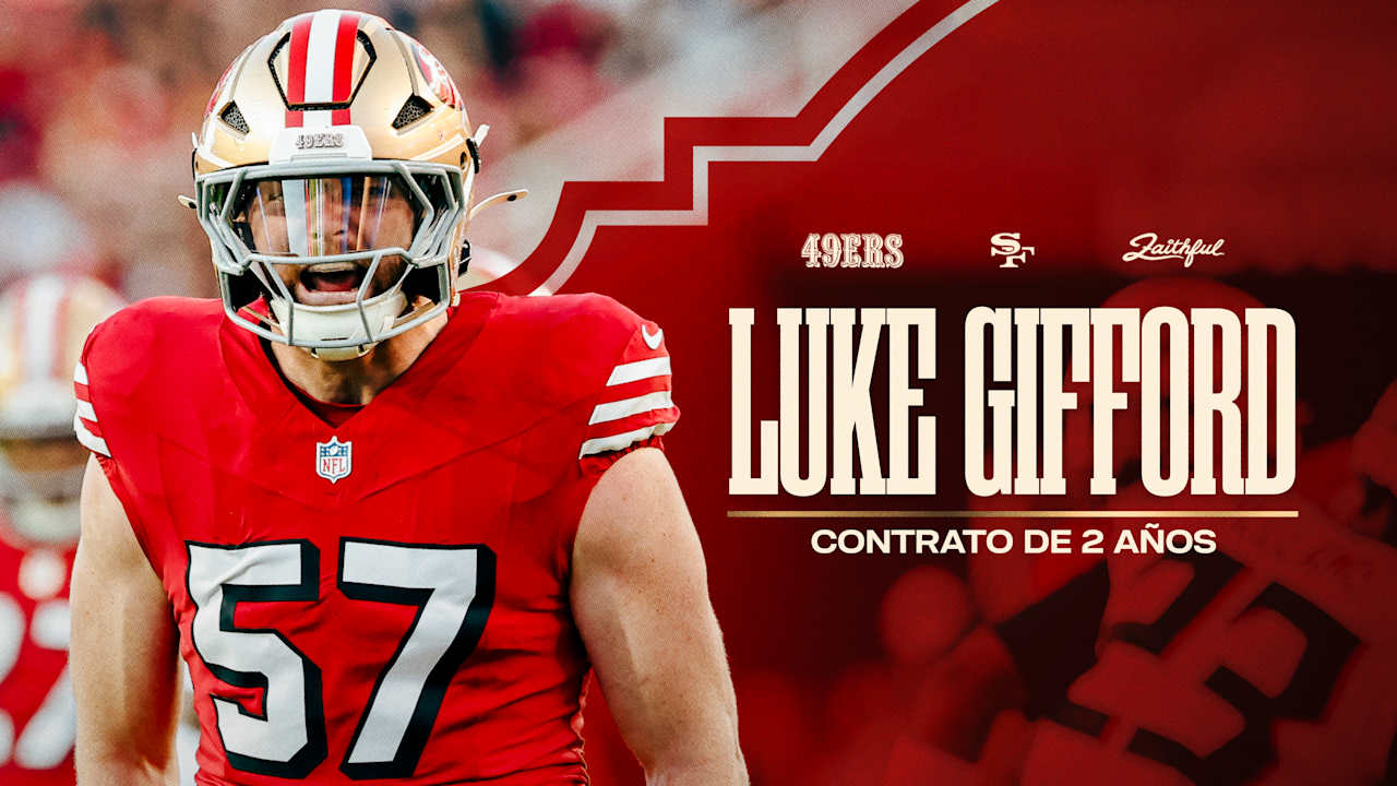 Los 49ers Vuelven a Firmar a Linebacker Luke Gifford a un Contrato por Dos Años