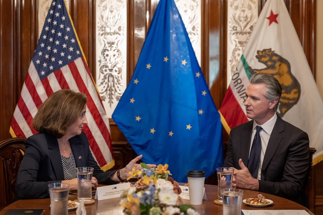 California and European Commission discuss cooperation to accelerate the global transition to a carbon-neutral, resilient, and equitable future
