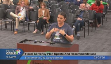 Sacramento City Unified School District putting some 800 employees on notice they could lose their job, to close projected budget deficit of appx. $2
