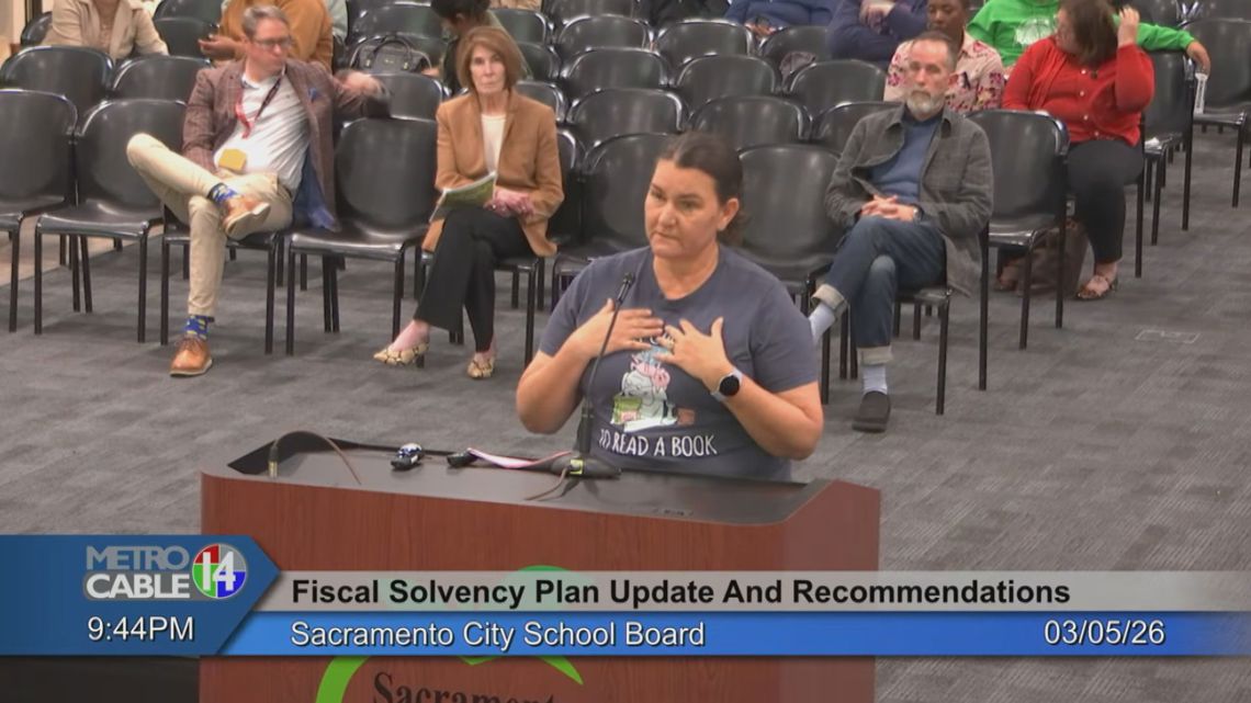 Sacramento City Unified School District putting some 800 employees on notice they could lose their job, to close projected budget deficit of appx. $2