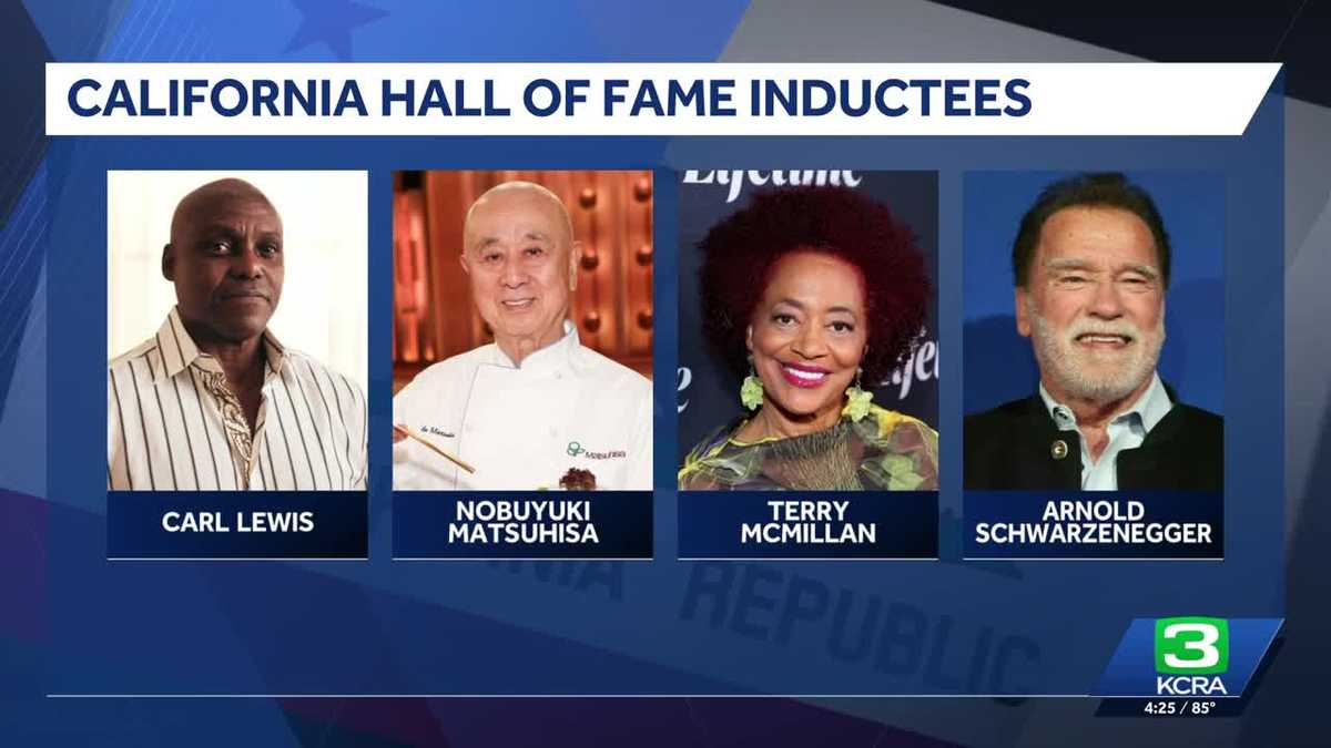 California Hall of Fame to induct new class this week. Here's who is being honored