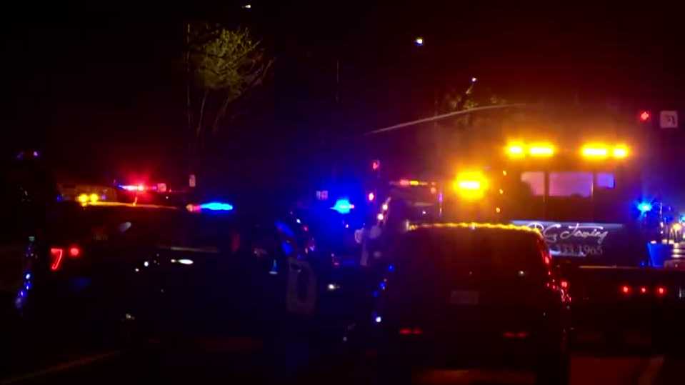 Sacramento police department vehicle involved in collision in south Natomas