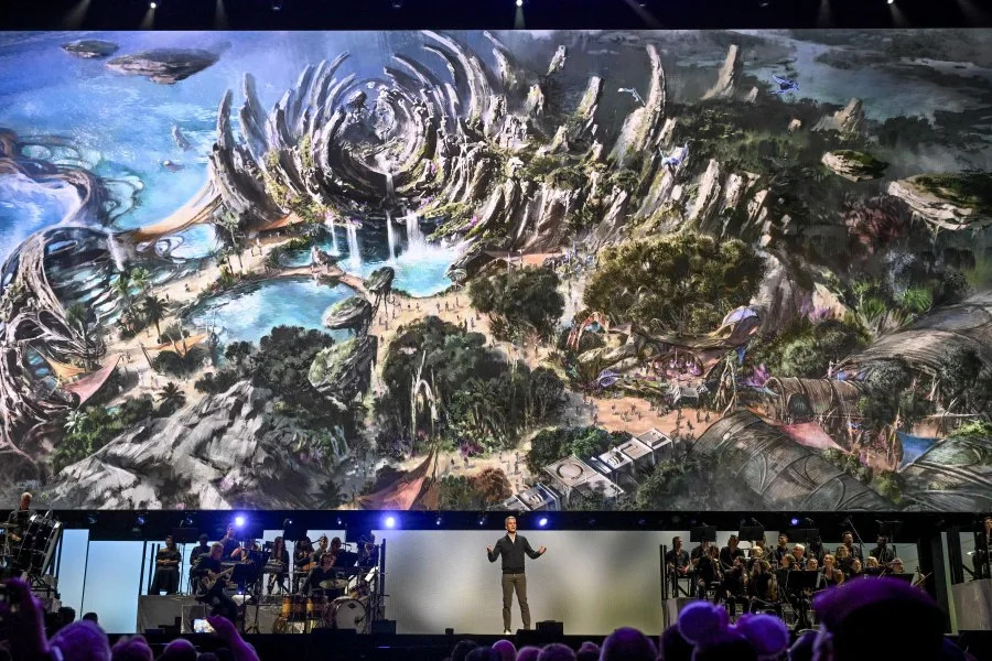 The new Avatar-themed land coming to Disney California Adventure will draw inspiration from "Avatar: The Way of Water” and future Avatar films and will explore areas of Pandora never seen before. (Disney Parks)