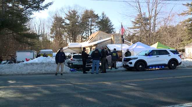 The FBI Boston Division and York County Sheriff's Office conducted an investigation in the 700 block of Main Street in Waterboro, Maine, on March 4, 2026.