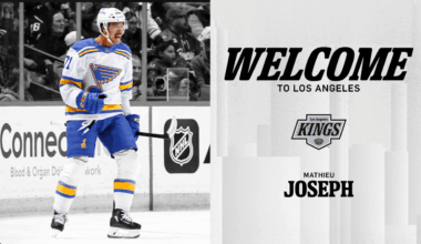LA Kings Sign Forward Mathieu Joseph
