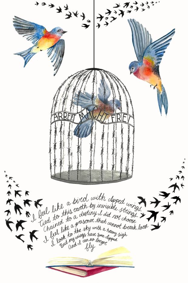 Alma Miller's entry, inspired by Holocaust survivor Itka Zygmuntowicz. 