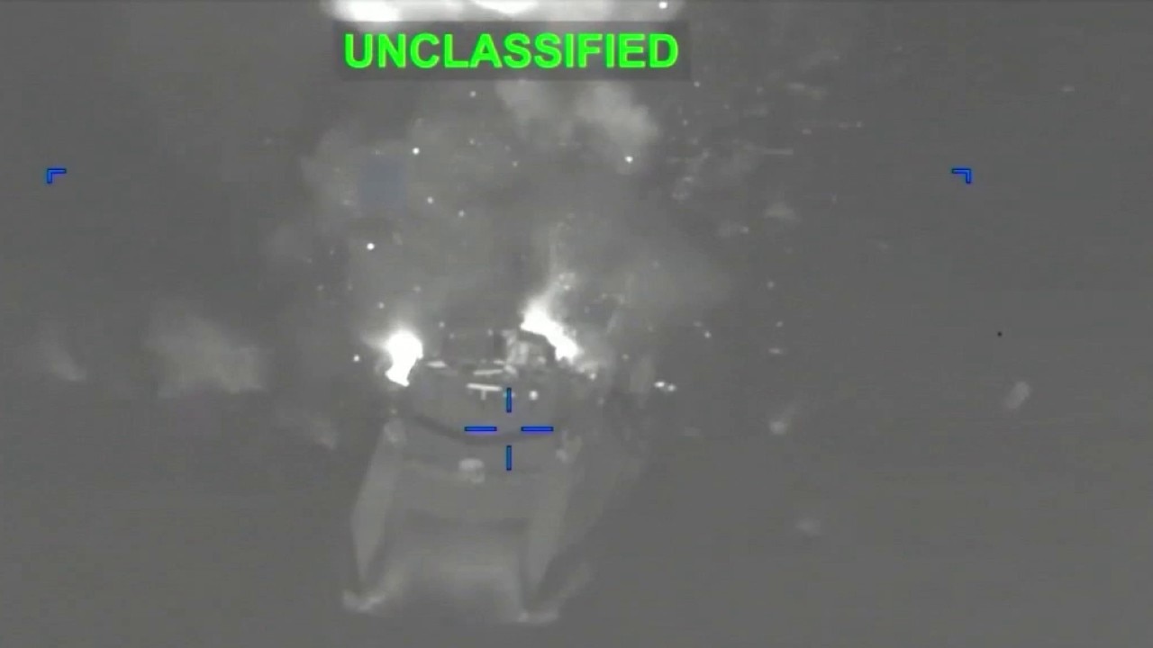 New video shows US striking Iranian naval ships