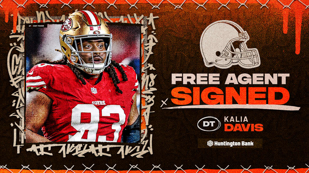 Browns sign DT Kalia Davis