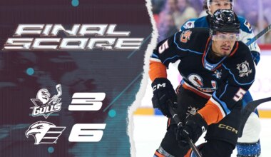 Gulls Can’t Defeat Eagles | San Diego Gulls