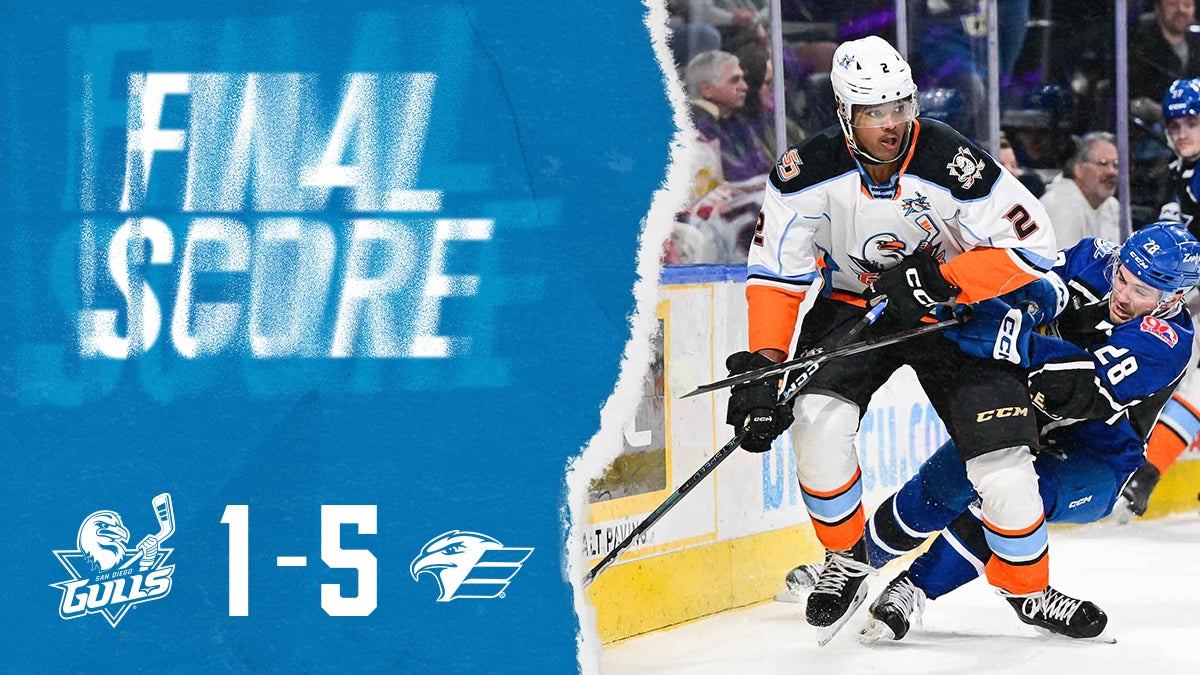 Gulls Come Up Short Against Eagles