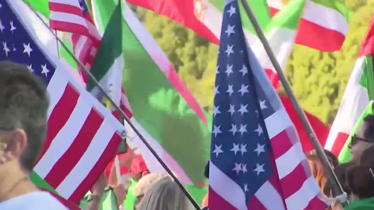 LA protesters celebrate death of Iran’s leader