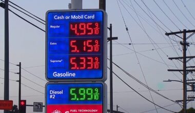 Gas prices rise across California as Middle East tensions push oil higher