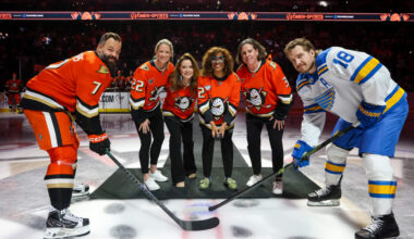 Ducks celebrate Women in Sports Night to cap weekend festivities