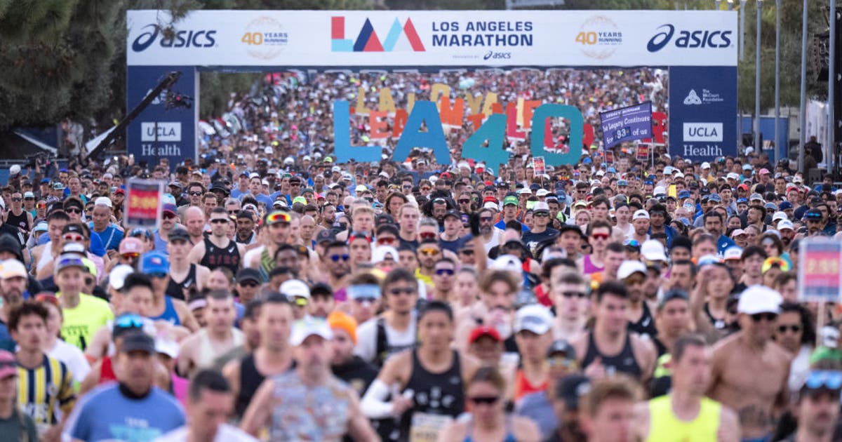 MAP: LA Marathon 2026 street closures