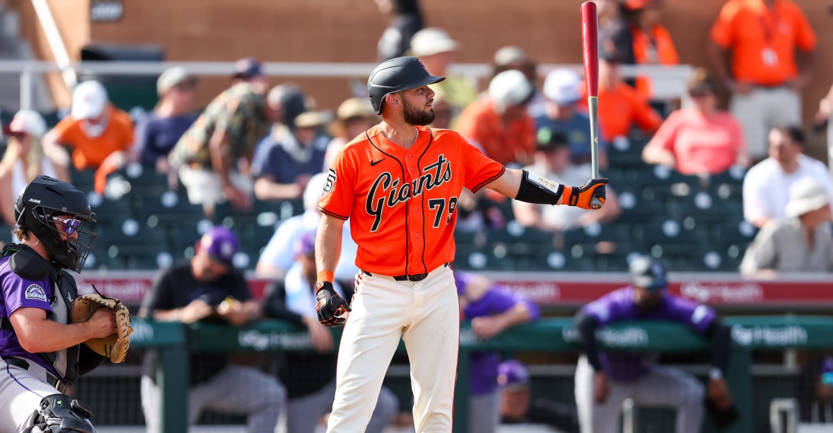 Giants option LHP Carson Whisenhunt and catcher Jesús Rodríguez