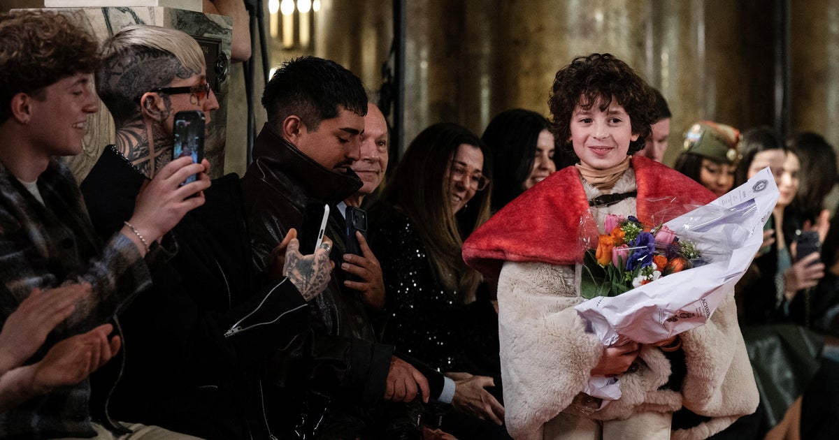 Los Angeles fourth-grader becomes youngest ever fashion designer to debut at Paris Fashion Week