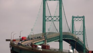 Overnight closures on Vincent Thomas Bridge set to begin as crews start next phase of deck replacement