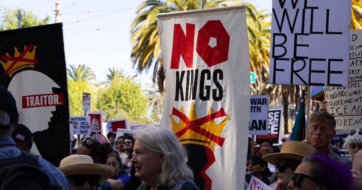 'No Kings' Day demonstrations draw millions across Bay Area, US
