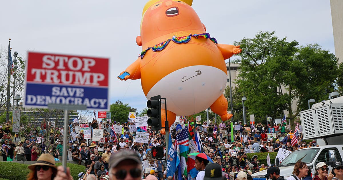 Thousands join No Kings protests across Southern California