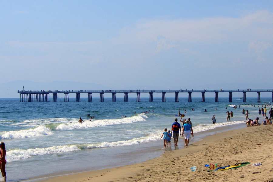 hermosa beach pier