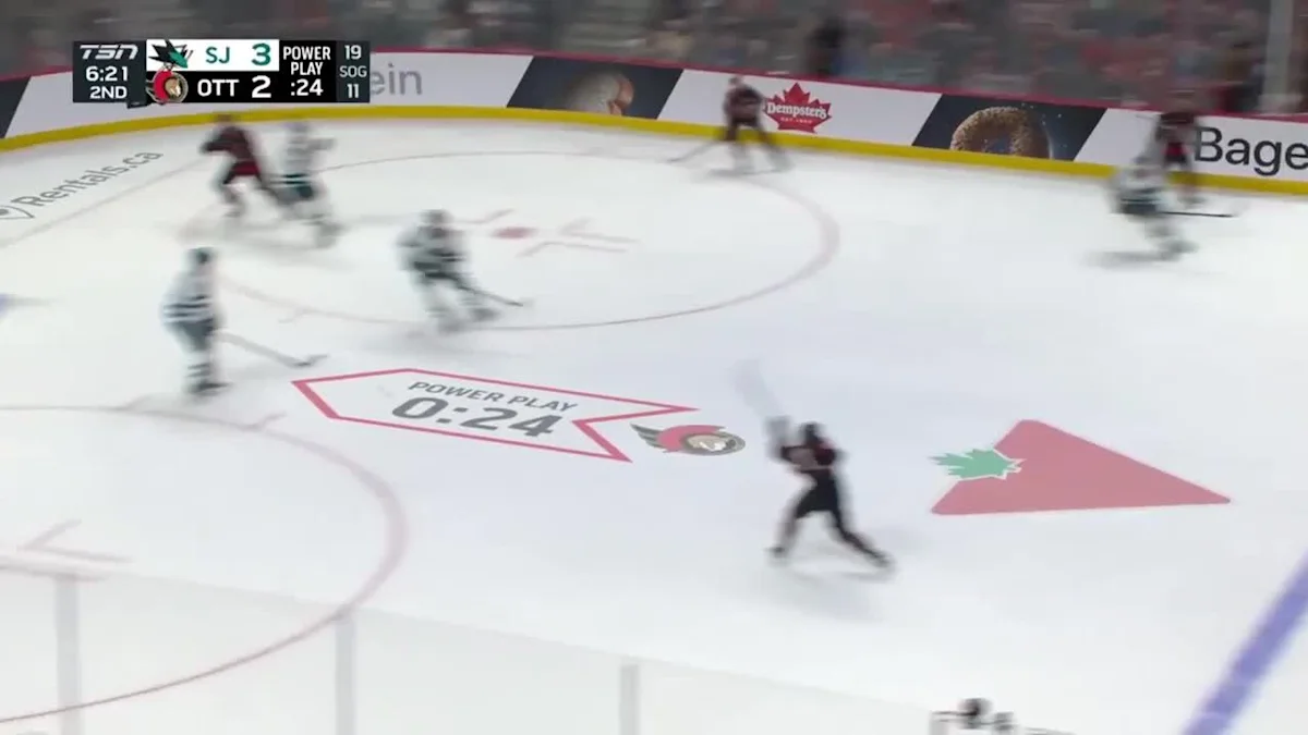 Ottawa Senators vs. San Jose Sharks - Game Highlights