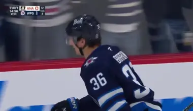 Morgan Barron with a Goal vs. Anaheim Ducks