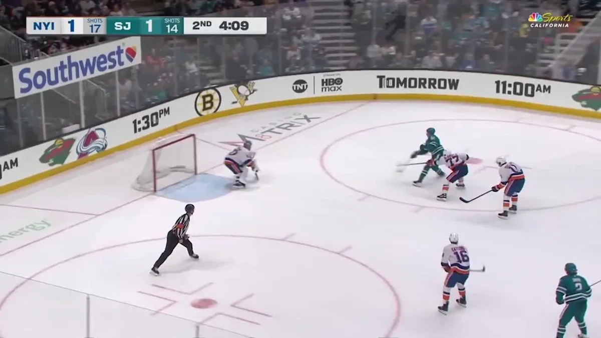San Jose Sharks vs. New York Islanders - Game Highlights
