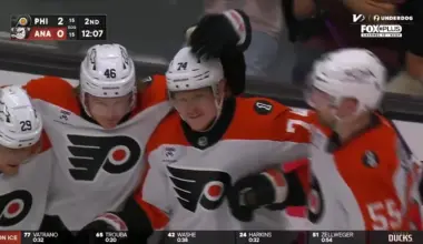 Owen Tippett with a Goal vs. Anaheim Ducks