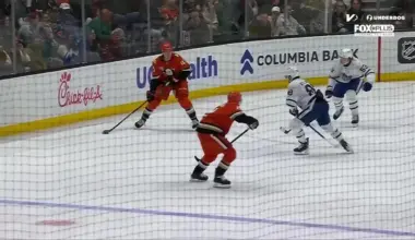 William Nylander with a Goal vs. Anaheim Ducks