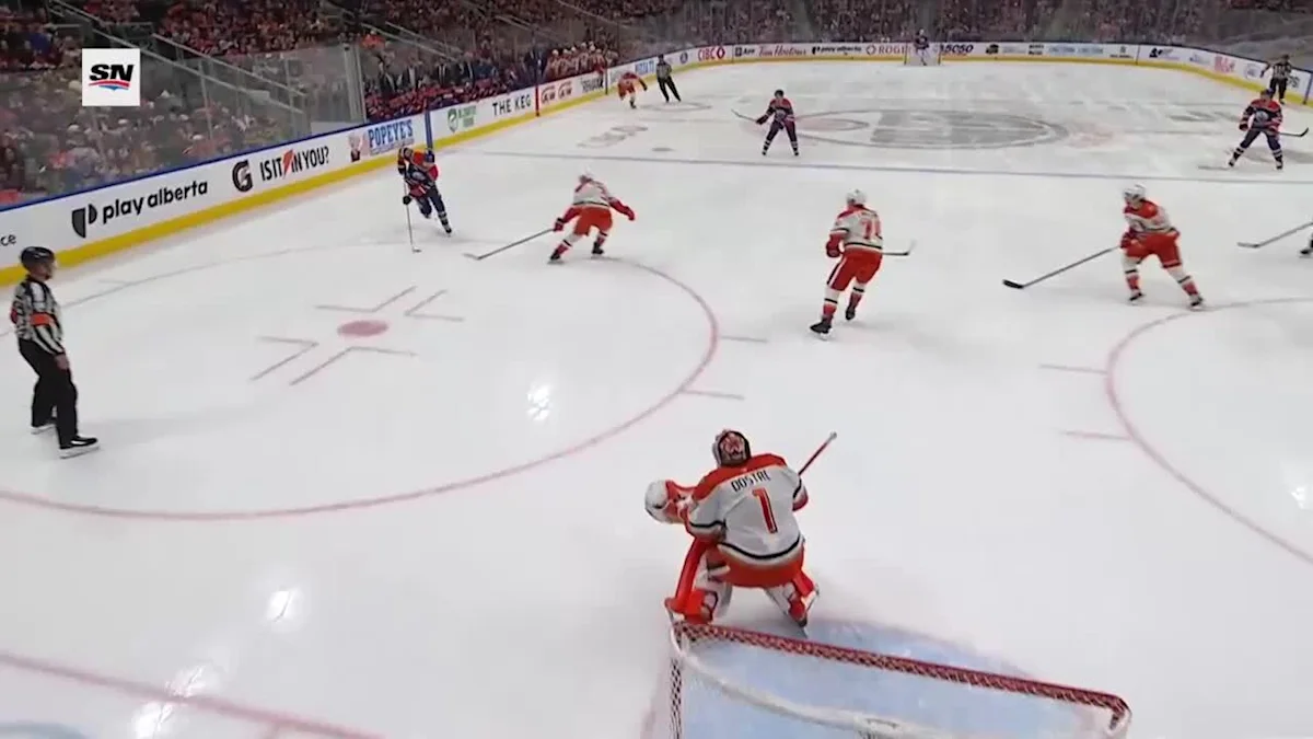 Connor McDavid with a Goal vs. Anaheim Ducks