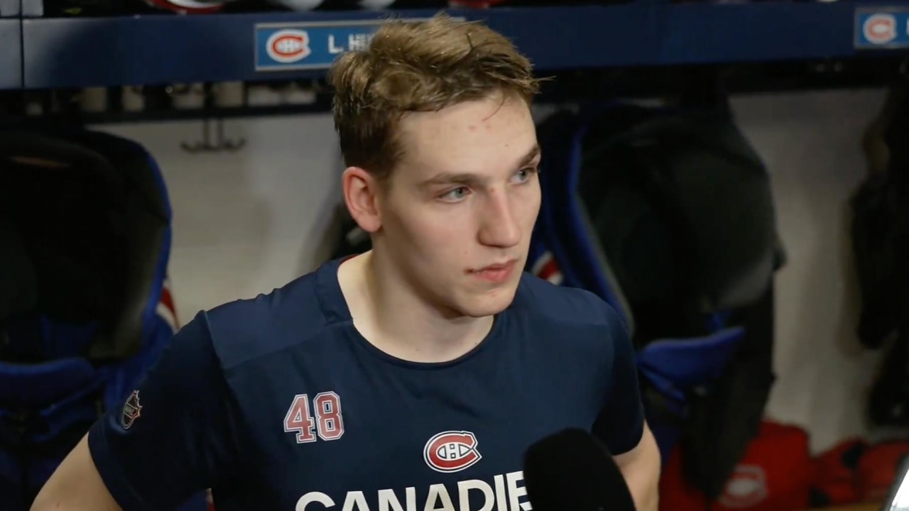 Postgame vs. SJS: Hutson | Montréal Canadiens