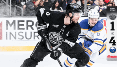 RECAP: Kings 1, Sabres 4, 3/21