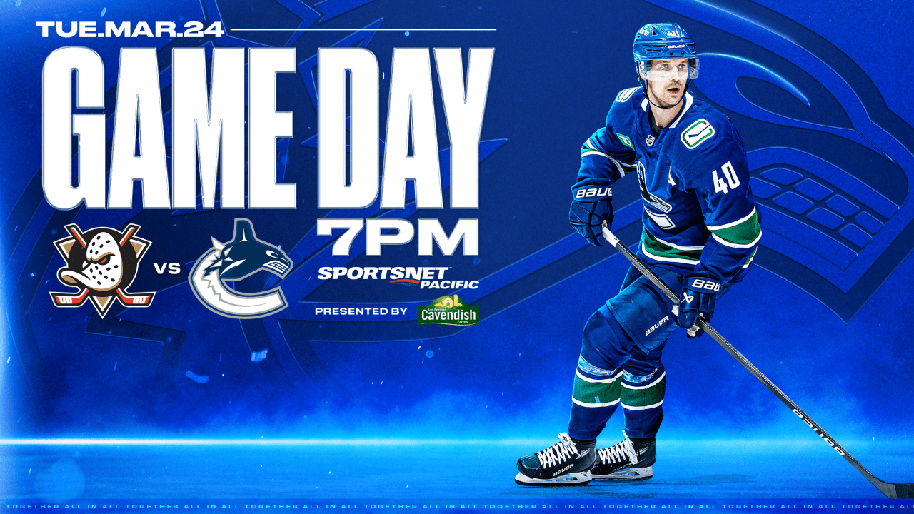 Game Notes: Canucks vs. Ducks