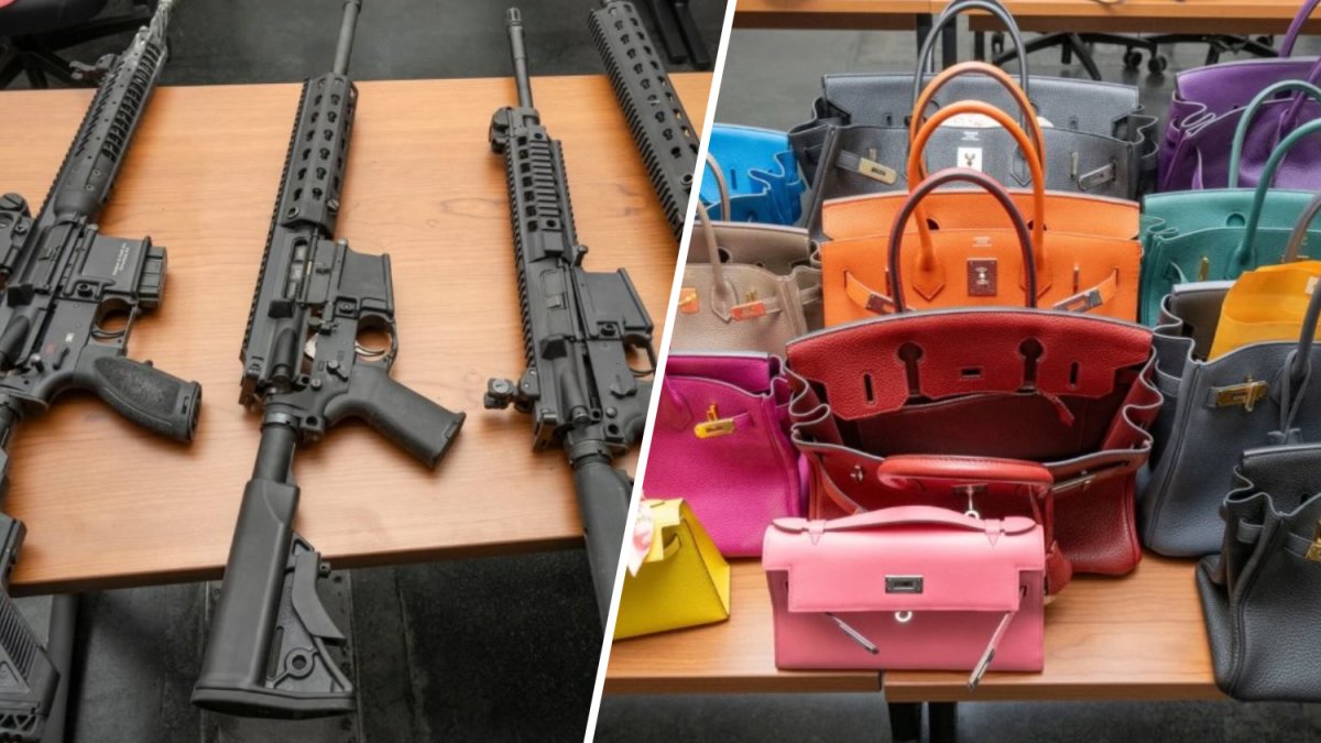 $6M in stolen luxury bags, watches, guns found in Temecula – NBC Los Angeles
