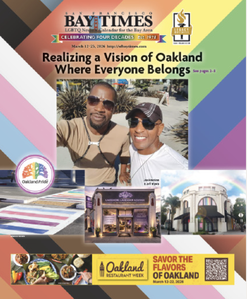 About Our Cover 3.12.26 - San Francisco Bay Times